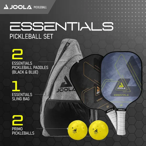 Miniatura 2 de JOOLA Pickleball Paddles & Sets - Includes 2 Rackets, 2–4 Balls, and Storage Carry Bag - USAP Approved Set Essentials