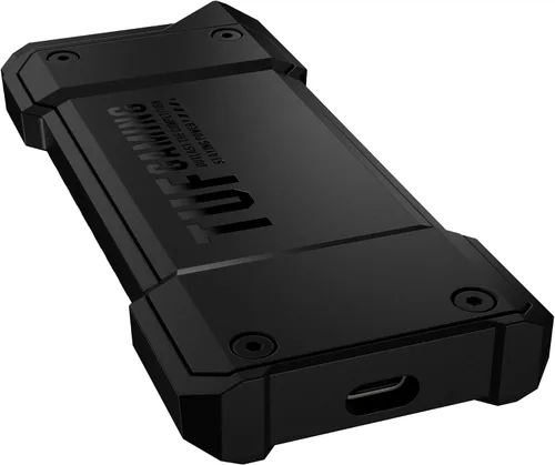 Miniatura 24 de ASUS TUF Gaming A1 - Carcasa externa M.2 NVMe SATA PCIe SSD - USB-C, M.2 Q-Latch para una fácil instalación, resistencia a las caídas, resistencia