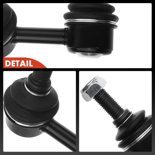 Miniatura 8 de A-Premium 2 eslabones de barra estabilizadora delantera, compatibles con Nissan Frontier 2005-2019, Pathfinder 2005-2012, Xterra 2005-2015, Suzuki