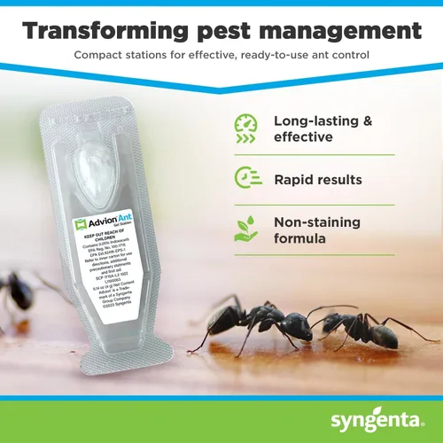 Miniatura 2 de Syngenta Advion Ant Gel Station Insecticida, cebo de gel listo para usar con el ingrediente activo Indoxacarb, cebo para hormigas