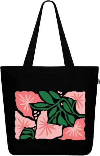 Miniatura 158 de Ecoright Bolsa de lona estética para mujer, bolsa grande con cremallera y bolsillo, bolsa de mano para mujer, para yoga, trabajo, playa
