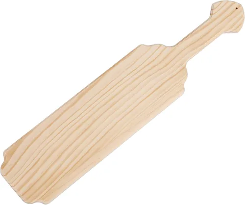 Miniatura 7 de BATTIFE Palas de hermandad griega de 15 pulgadas, paleta de fraternidad de madera maciza, paleta de madera de pino sin terminar para tallar y usar