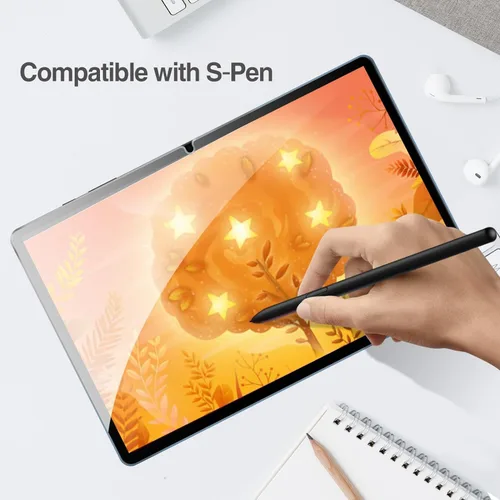 Miniatura 7 de Paquete de 2 protectores de pantalla para Galaxy Tab A11/A9 de 8.7 pulgadas 2025/2023, protector de película de vidrio templado para tableta Samsung