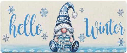 Miniatura 7 de Tapete de baño de gnomos de Navidad para bañera, antideslizante, de secado rápido y absorbente, tierra de diatomeas, fregadero, dormitorio, cocina