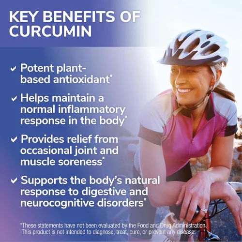 Miniatura 4 de TetraCumin SR Suplemento de apoyo articular, metabolito de curcumina de cúrcuma de liberación sostenida, suplementos articulares patentados