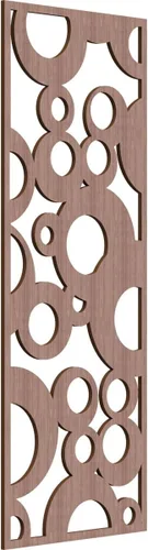 Miniatura 29 de Farwell Paneles de pared decorativos de madera con calado, 13 3/8 pulgadas de ancho x 34 3/8 pulgadas de alto x 1/4 de alto, roble rojo rojo