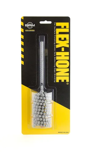 Miniatura 83 de Brush Research BC Flex Hone estándar para cilindros de freno, hidráulica y guías de válvulas, óxido de aluminio, 1-1/8 pulgadas de diámetro, grano