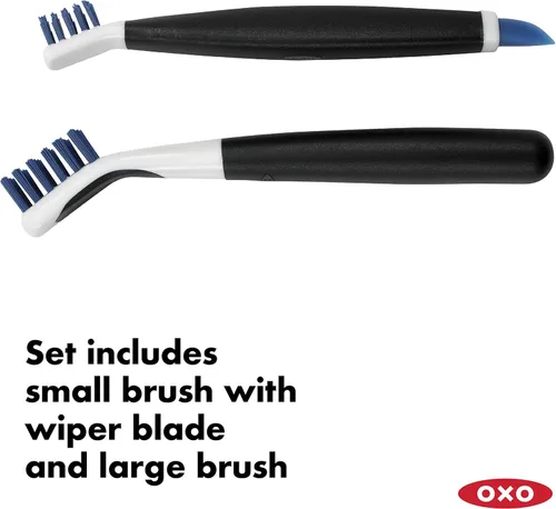 Miniatura 8 de OXO, Blue Good Grips - Juego de cepillos de limpieza profunda