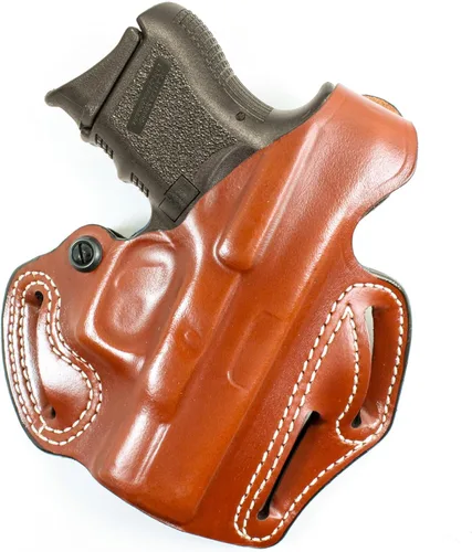 Miniatura 20 de DeSantis Thumb Break Scabbard - OWB Gun Holster for Men and Women, Leather Belt Slide Holster for Pistols, Exact Molding, Secure and Highly