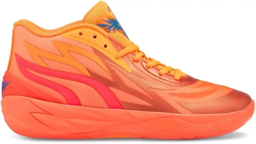 Miniatura 3 de PUMA Mb.02 X Supernova - Tenis de baloncesto para hombre, color naranja