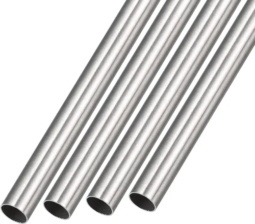 Miniatura 30 de METALLIXITY Tubo de acero inoxidable 304 (0.039 in de diámetro exterior x 0.008 in de pared T x 9.843 in de largo), 4 piezas, tubo recto