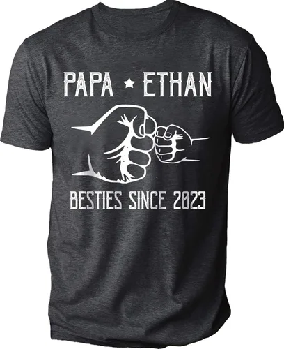 Camisa personalizada para abuelo, papá, nietos con nombre, regalos personalizados para papá y papá, regalos para el día del padre, abuelo.