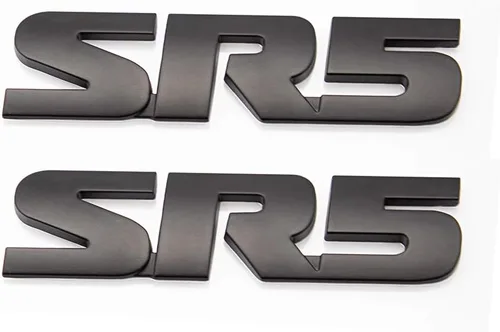 Miniatura 8 de SR5 Emblem Side/Rea V6 SR5 Tronco Calcomanía Metal Pegatina Insignia (Plata)
