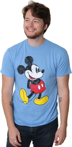 Miniatura 4 de Disney Mickey Mouse - Camiseta clásica envejecida vintage de pie