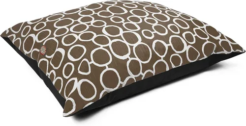 Miniatura 52 de Majestic Pet Cama rectangular para perros tamaño mediano, lavable, cama antideslizante y cómoda para mascotas, cama para jaula para perros, almohada