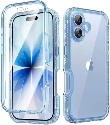 Miniatura 36 de Lifedance - Funda diseñada para iPhone 14/iPhone 13, funda protectora resistente de cuerpo completo con protector de pantalla incorporado