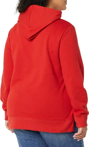 Miniatura 4 de Tienda Essentials - Sudadera tipo túnica de felpa de rizo con capucha para mujer