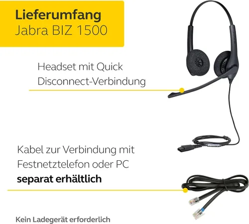 Miniatura 9 de Jabra Auriculares Biz 1500 Duo