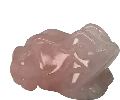 Miniatura 7 de Fekuar Estatua de rana de piedra de aventurina verde tallada, figura de bolsillo de cristal curativo, decoración de 1.5 pulgadas