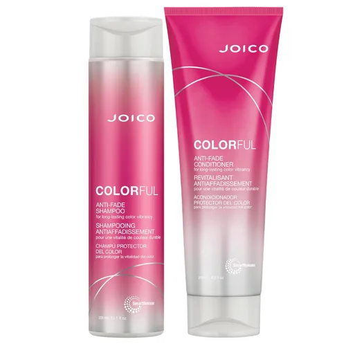 Joico Colorido juego de champú y acondicionador antidecoloración | Conserva el color del cabello | Vibrancia a largo plazo | Para cabello teñido