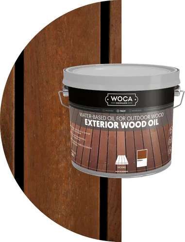 Miniatura 30 de WOCA Comprobador de aceite de madera exterior de Dinamarca, aceite penetrante a base de agua para superficies de madera al aire libre, muestra