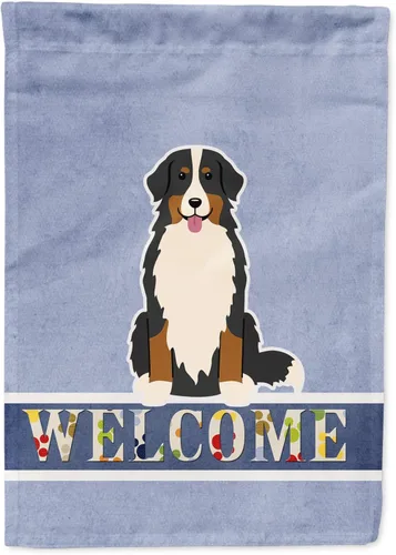 Miniatura 153 de Caroline's Treasures BB5622GF Airedale - Bandera de bienvenida para jardín, bandera decorativa para patio, exteriores, patio, parterres