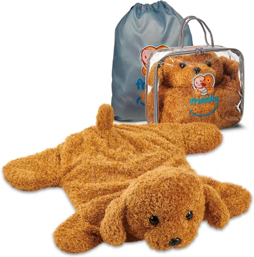 Miniatura 16 de FRIENDLY CUDDLE Manta con Peso para Regazo para Niños y Adultos – Manta con Peso Bella Kids – ASD, Procesamiento Sensorial Animales de Peluche