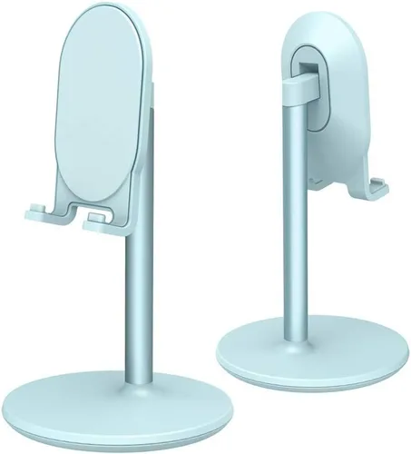 Miniatura 10 de Bright Stone - Soporte para teléfono de escritorio, soporte ajustable para teléfono de escritorio, compatible con Negro