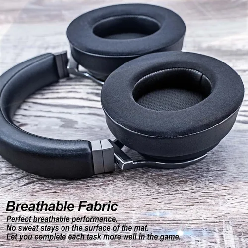 Miniatura 5 de Almohadillas de gel refrescante de forma ovalada para Virtuoso RGB Wireless, XT, SE Agujero interior más grande ampliado