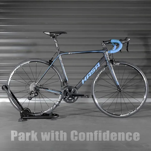 Miniatura 6 de BikeHand Soporte Plegable para Bicicleta de Piso Diseño Resistente y Duradero de Plegado Rápido para Almacenamiento de Bicicletas MTB