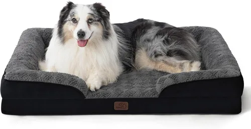 Miniatura 18 de Bedsure Cama ortopédica XL para perros extragrandes, cama lavable para perros y gatos, impermeable, cómodo sofá para perros con funda extraíble