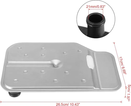 Miniatura 3 de X AUTOHAUX Kit de juntas de cárter de aceite de filtro de transmisión automática para Mercedes-Benz W221 W219 722.9 2202770695 2202770395 2212770095