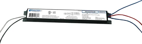ROBERTSON 3P20116 Balasto eléctrico, encendido instantáneo, NPF, 1 o 2 lámparas F32T8, 120 V, corriente alterna, 60 Hz, Modelo ISU232T8120 BA