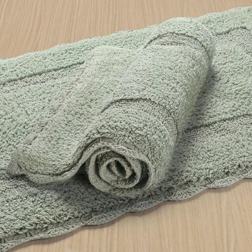 Miniatura 22 de Alfombra de baño de felpilla de algodón de 17 x 24 pulgadas, color beige, tapete de baño de felpa suave, ultra absorbente, de secado rápido, lavable