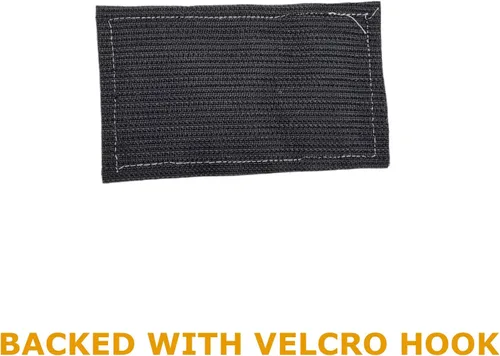 Miniatura 2 de Parche militar de Brassard MP Laser Tactical Morale Army bordado Touch Fastener Patch (negro y blanco)