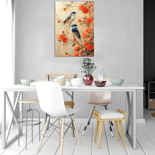 Miniatura 2 de ZUMOOO Vintage Flower Wall Art Wonderful For Modern Living Room, Bedroom, Hotel, Apartment,Restaurant, Kitchen, Classroom, Office Stylish Wall