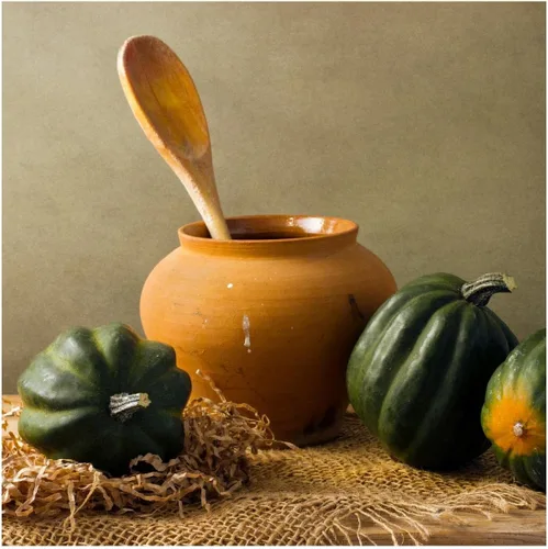 Miniatura 2 de Everwilde Farms - Semillas de calabaza de invierno de bellota Queen de 1/4 libras - Gold Vault