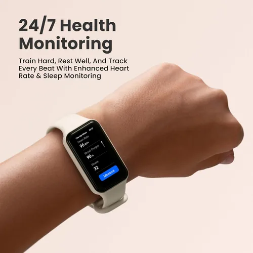 Miniatura 9 de Amazfit Band 7 - Monitor de actividad física, batería de 18 días, Alexa integrado, pantalla AMOLED 1.47 pulgadas, monitor de frecuencia cardíaca