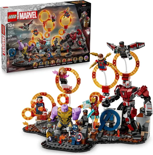 LEGO Marvel Avengers: Endgame Final Battle – Juego de construcción de superhéroes para niños, a partir de 10 años – 10 figuras incluyendo Iron Man,