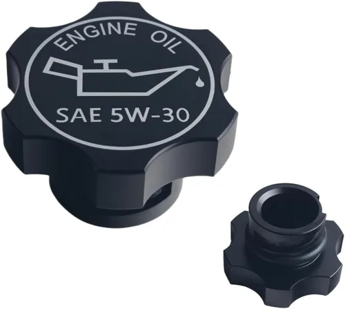 DEWHEL Tapa de llenado de aceite de motor de aluminio compatible con GM 1992-2018 Número de referencia FC208 FC242 FC219 FC243 FC252 80987 MO-99