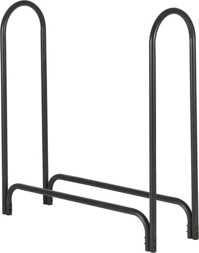 Miniatura 6 de Shelter SLRK - Kit de soporte para leña de longitud y altura ajustables, con recubrimiento en polvo, resistente todo acero, Adj. L x 14 pulgadas