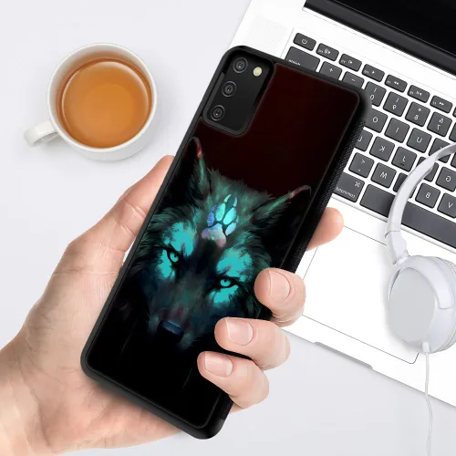 Miniatura 6 de CARLOCA Funda compatible con Samsung Galaxy S20 FE, diseño gráfico de identidad negro espiritual lobo, a prueba de golpes, antiarañazos