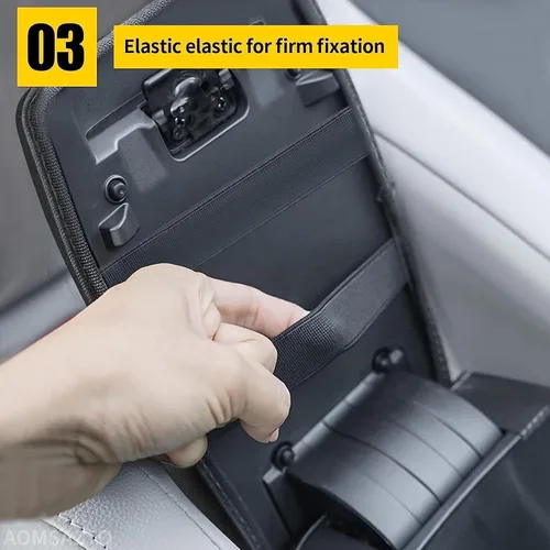 Miniatura 4 de AOMSAZTO Fundas de consola para Toyota Corolla 2020-2026, fundas para reposabrazos de tela elástica Corolla