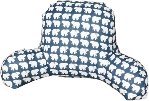 Miniatura 17 de Almohada de lectura con brazos Soporte de espalda para sentarse en la cama/sofá cuello, lumbar y cojín de apoyo de espalda baja coxis