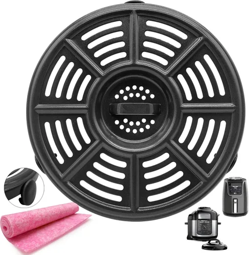 Miniatura 12 de Sartén para freidora de aire de 8 cuartos de galón para freidora de aire PowerXL Vortex Pro Plus, bandeja antiadherente prémium para freidora
