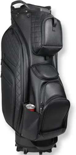 Miniatura 3 de Bolsa de lujo para carrito de golf, divisor de 14 vías, 12 bolsillos, construcción ligera, bolsa de golf de alta calidad para una organización