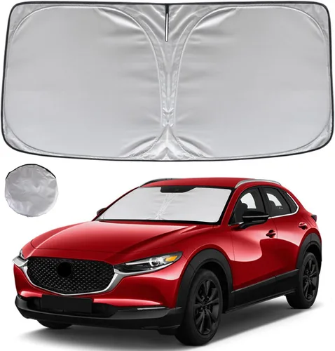 Miniatura 76 de KAYZT Parasol para parabrisas para Honda Civic 2022-2025 11.ª generación, parasol plegable para ventana delantera, accesorios de ajuste personalizado