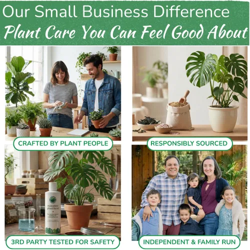 Miniatura 7 de Monstera Plant Food - Fertilizante líquido rico en nutrientes de primera calidad (5-2-3 NPK) para Monstera Deliciosa y otras plantas tropicales