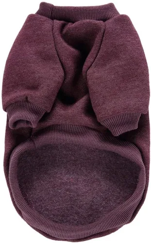 Miniatura 6 de Suéter de punto clásico para perros y mascotas, cálido para invierno, abrigo para mascotas, suéter suave para perros pequeños (XS, marrón)