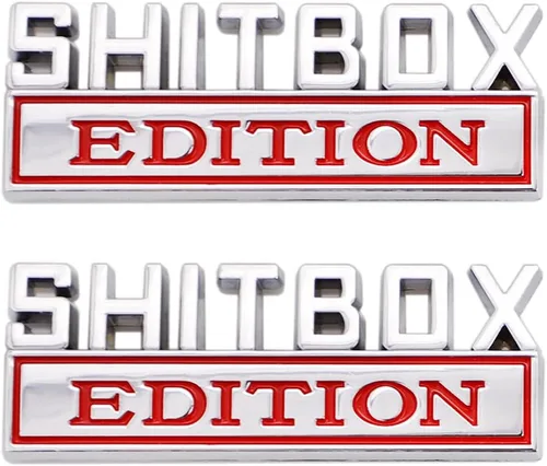 Miniatura 106 de Fuck IT Edition, emblema para el lado del coche, parte trasera, capó, puerta del maletero, 3D, para F 150, F250, F350, Silverdo, 1500, 2500, Sierra